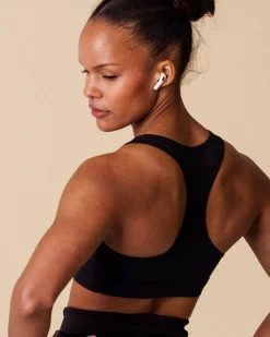 2-pack Essential Medium Support Bra Black/White