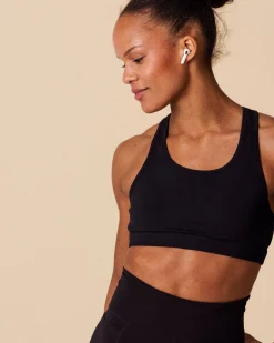 2-pack Essential Medium Support Bra Black/White