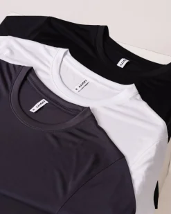 3-pack Functional T-shirt M Black/White/Grey