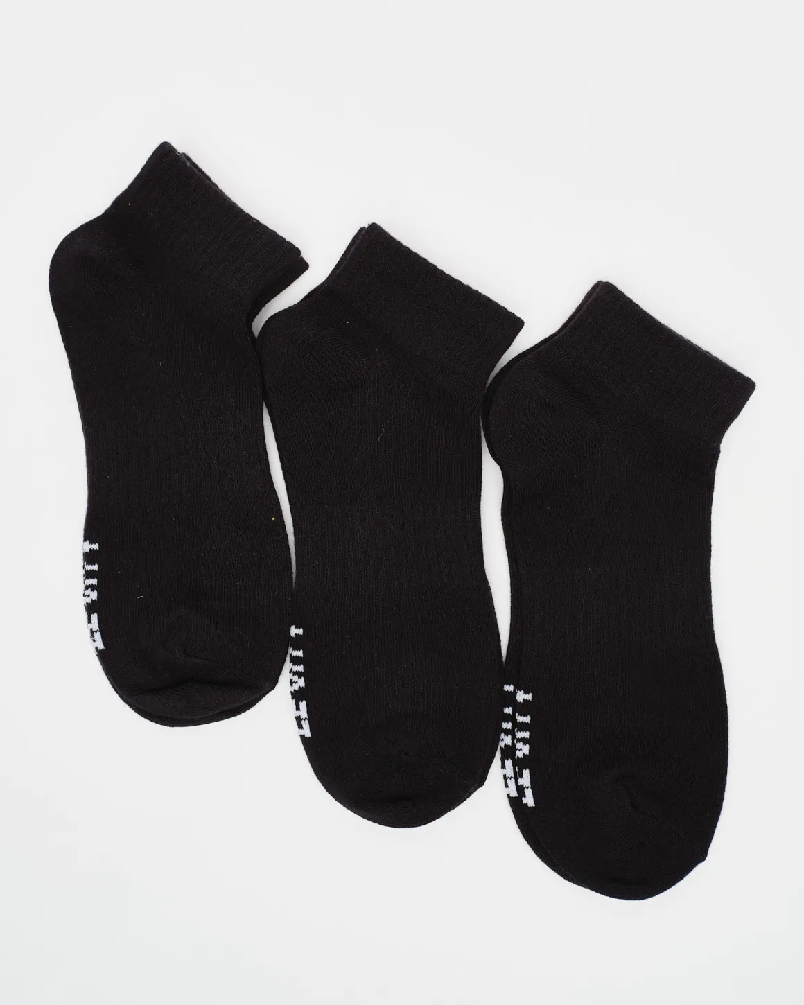 3-pack Low Sport Sock Black