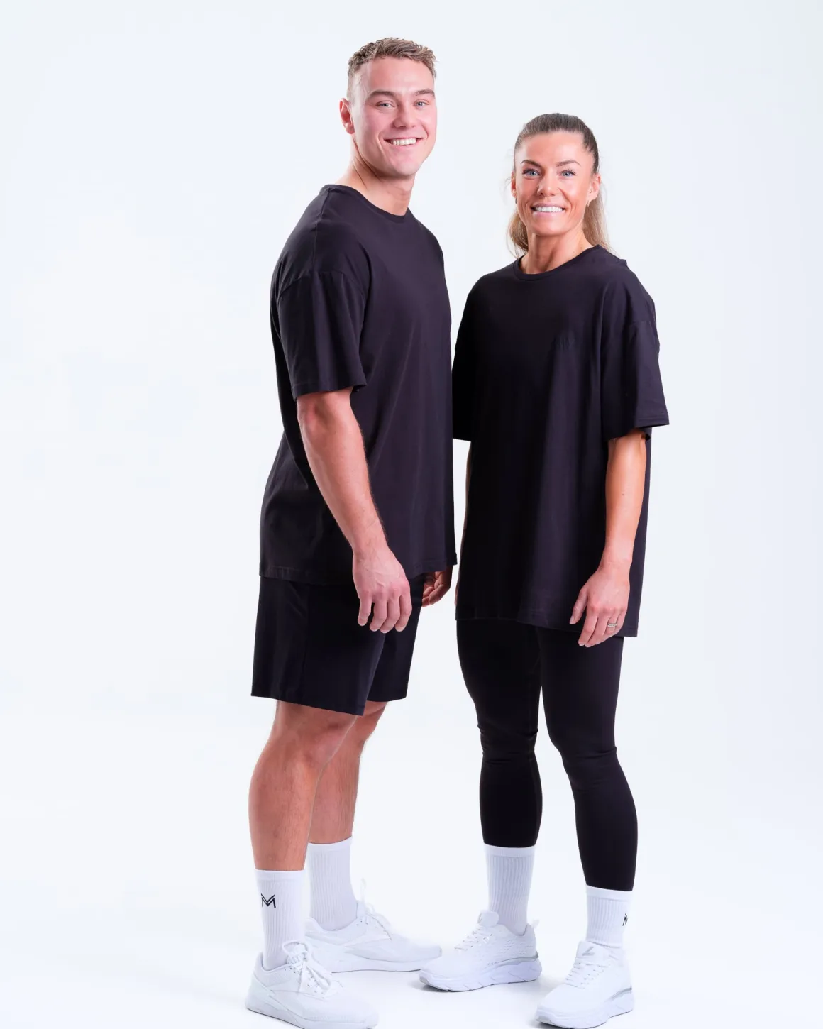 10-PACK mywhy Crew Socks White Unisex