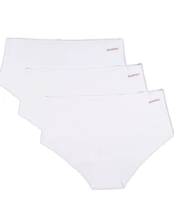 3-pack No Show Hipster White