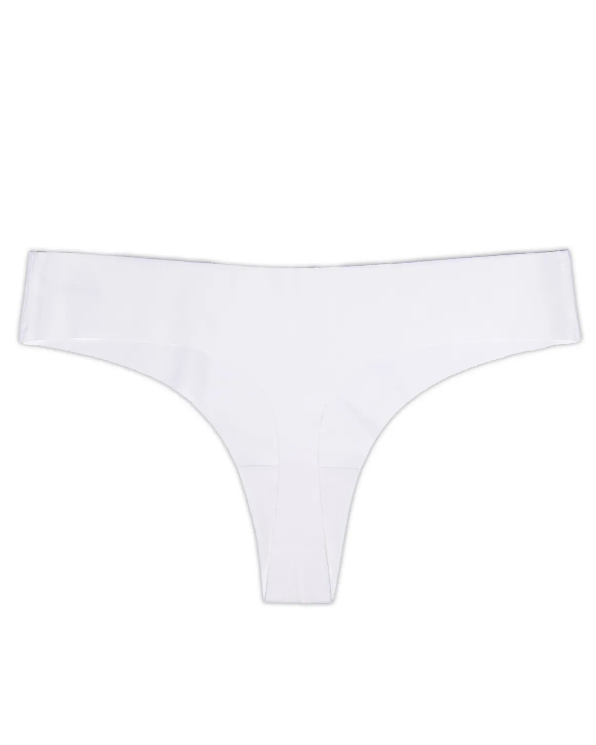 3-pack No Show Thong White