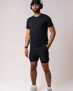 2-pack Sports Functional Tee M Black