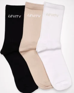3-Pack Sport Sock Mix Black/White/Beige
