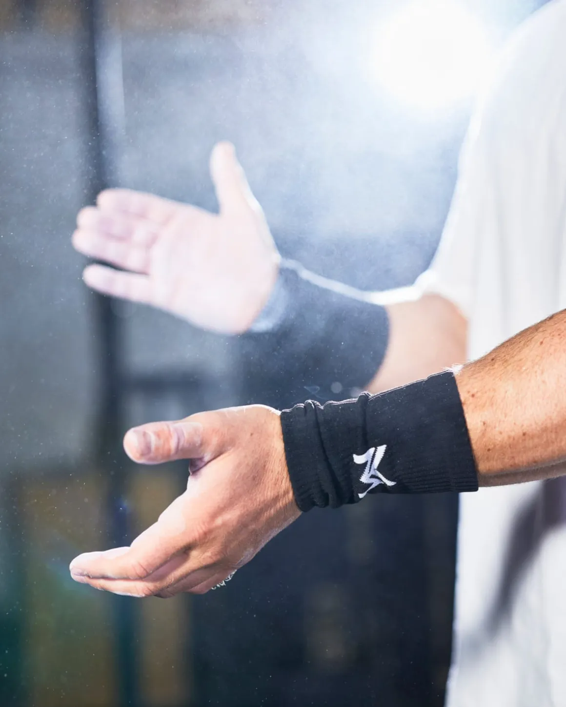 2-pack Sweat Bands U Black – One Size