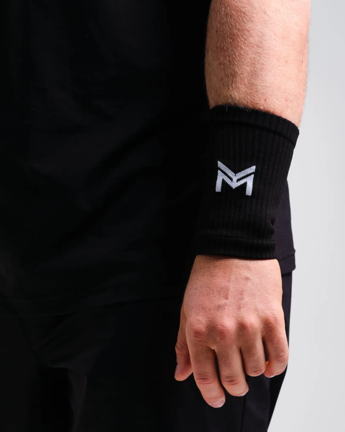 2-pack Sweat Bands U Black – One Size
