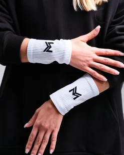 2-pack Sweat Bands U White – One Size