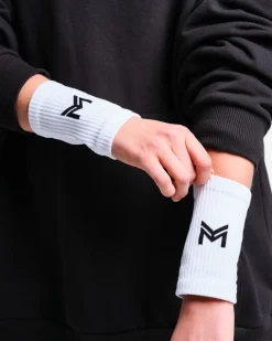 2-pack Sweat Bands U White – One Size