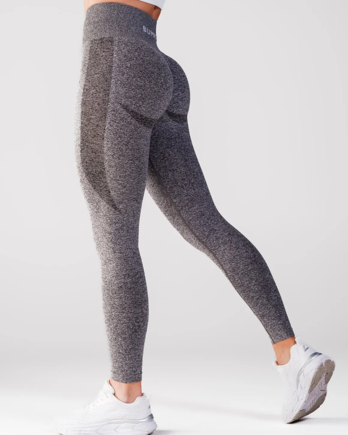 Perfect Rib Croptop Black & Beam Tights Black SETT