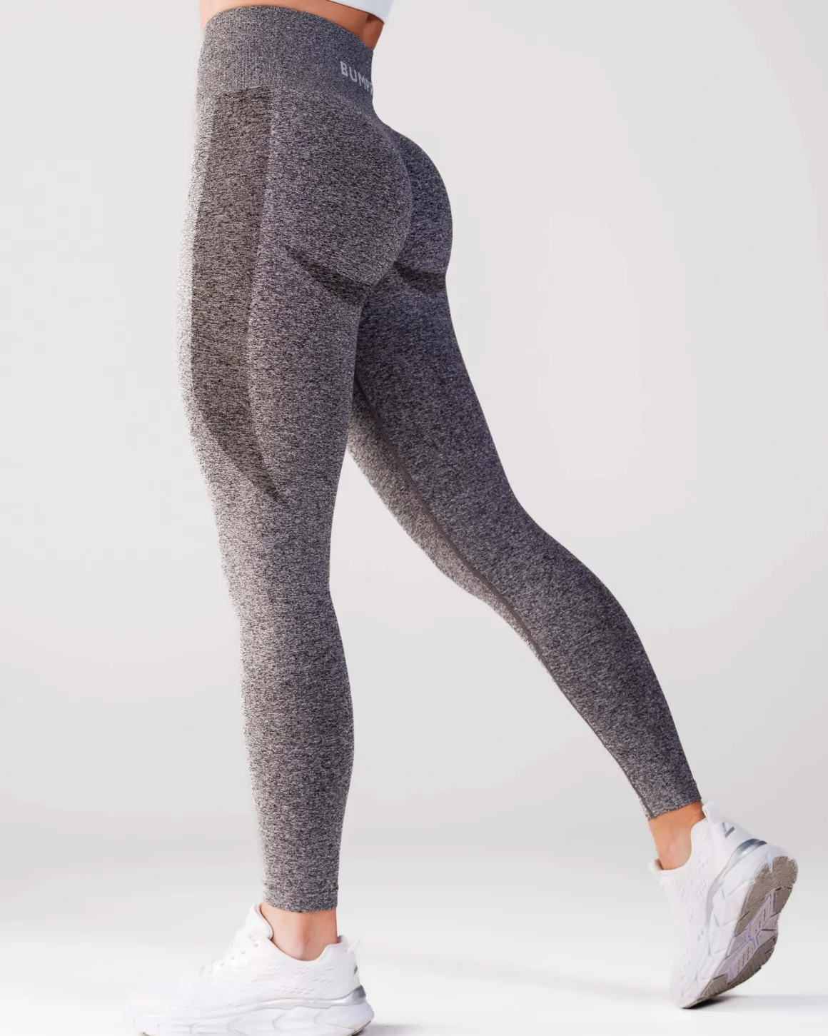 Perfect Rib Croptop Black & Beam Tights Black SETT