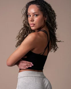 Perfect Rib Croptop Blackout