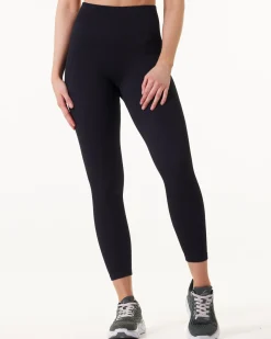 Perfect Rib LS Frill + Perfect Rib Tights Black SET