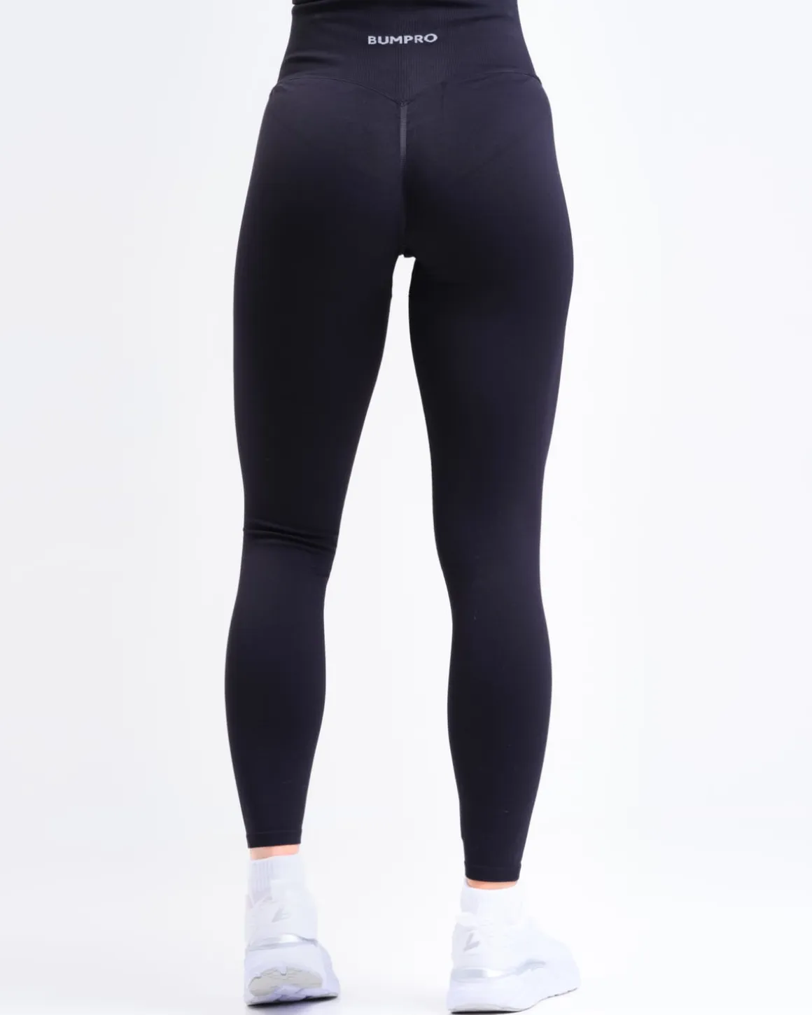 Perfect Rib Racer Tank + Contour Seamless Tights Black SETT