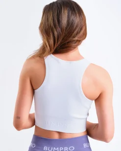 Perfect Rib Racer Tank White