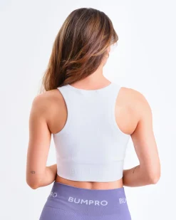 Perfect Rib Racer Tank White