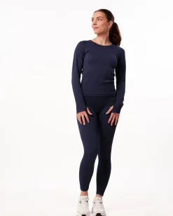 Perfect Rib Scrunch Blue Navy SETT