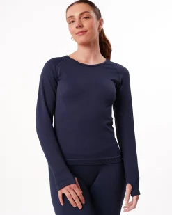 Perfect Rib Scrunch Blue Navy SETT