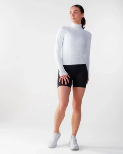 Perfect Rib Scrunchie Shorts 5″ Black
