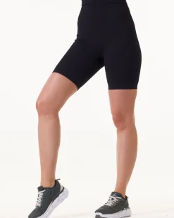 Perfect Rib Scrunchie Shorts 7″ Black