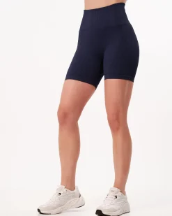 Perfect Rib Scrunchie Shorts 5″ Blue Navy