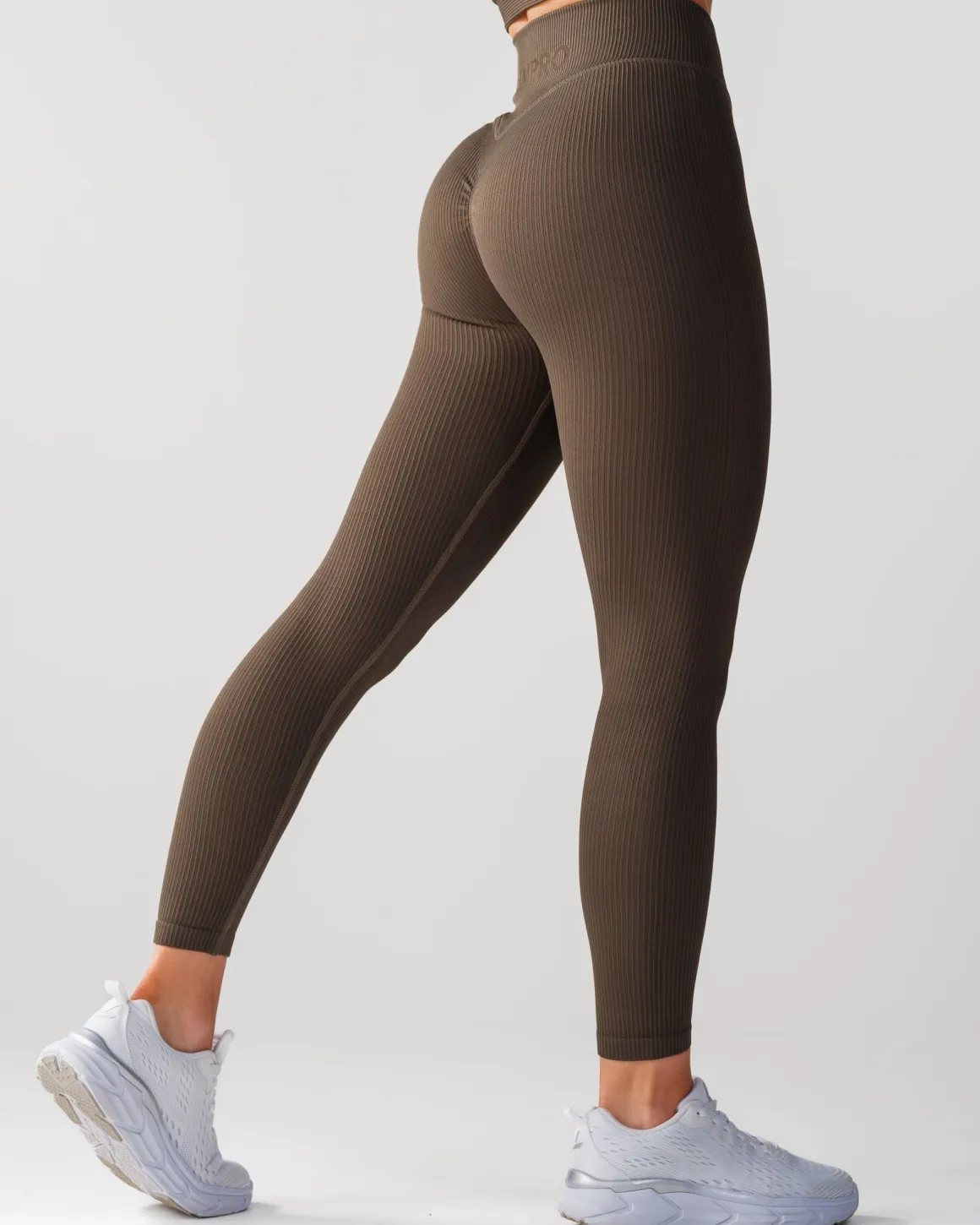Perfect Rib Scrunchie Tights Military Green