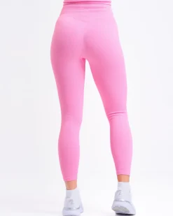 Perfect Rib Scrunchie Tights Pink Bubblegum