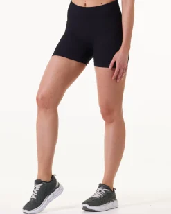Perfect Rib Shorts 3″ Black