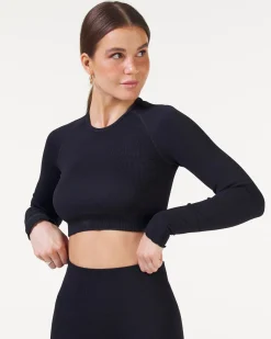 Perfect Rib Shorts 7″ Black Beauty