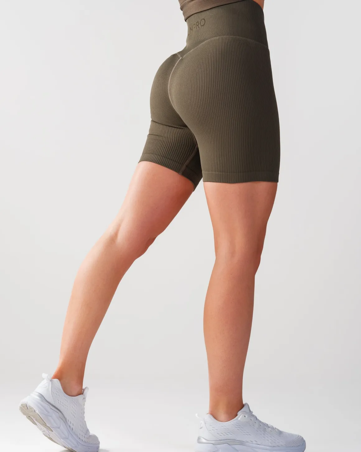 Perfect Rib Shorts 5″ Military Green
