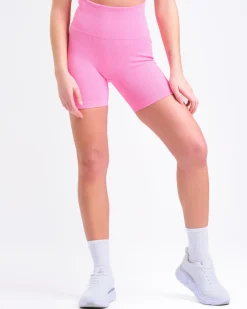 Perfect Rib Shorts 5″ Pink Bubblegum