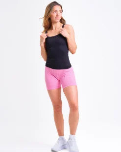 Perfect Rib Singlet Black