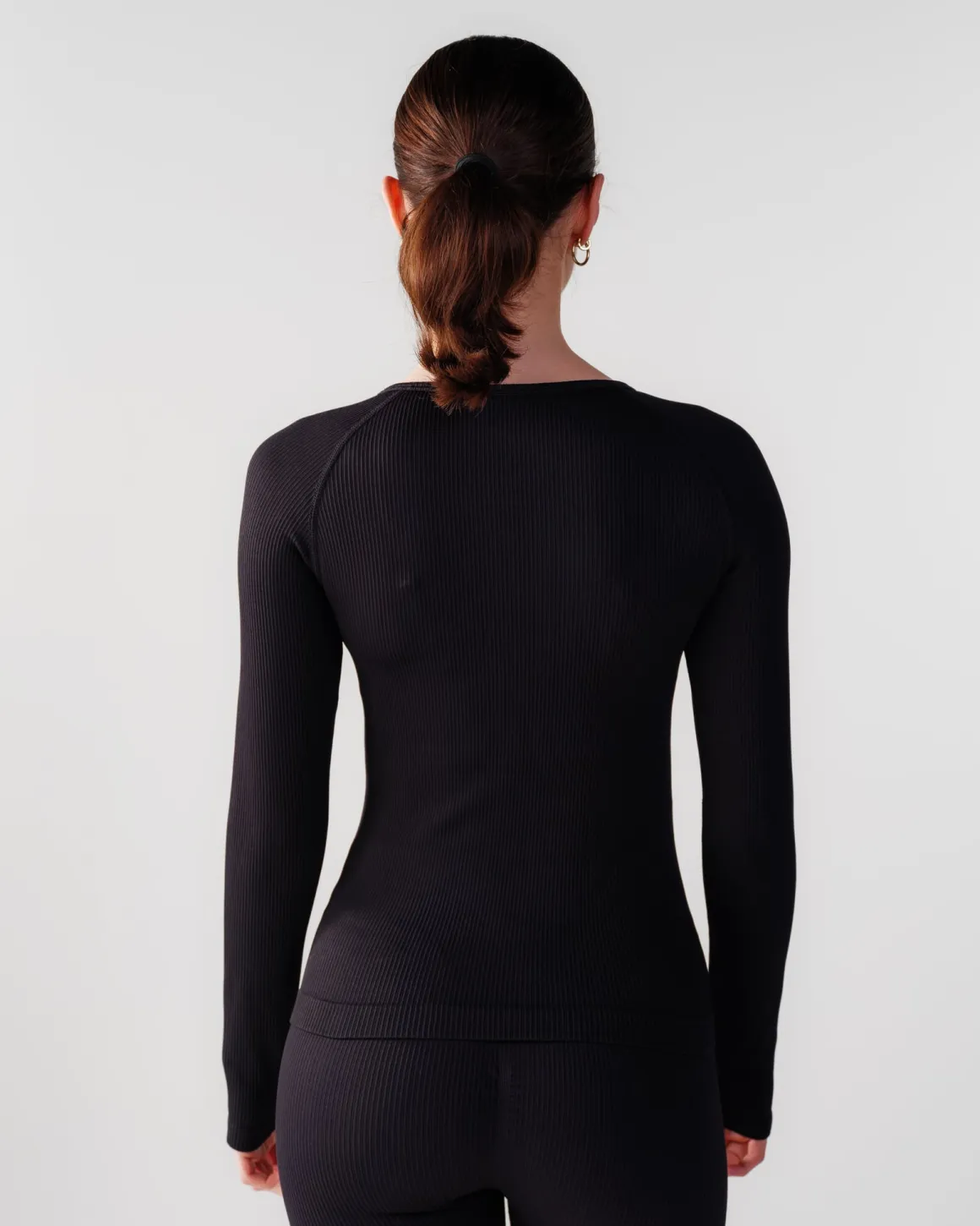 Perfect Rib Sweatshirt Black Beauty 2-PACK