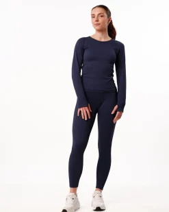 Perfect Rib Sweatshirt Blue Navy