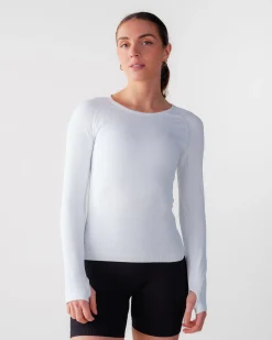 Perfect Rib Sweatshirt White