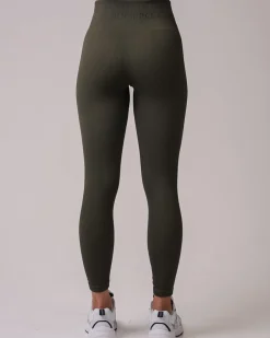 Perfect Rib Tights Military Green