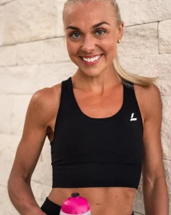 Phase Seamless Bra Black