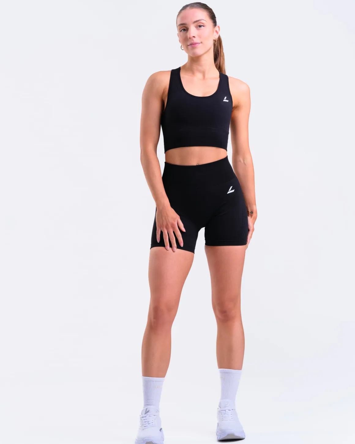 Phase Seamless Bra Black