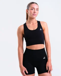 Phase Seamless Bra Black