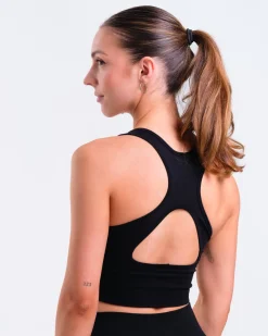 Phase Seamless Bra Black
