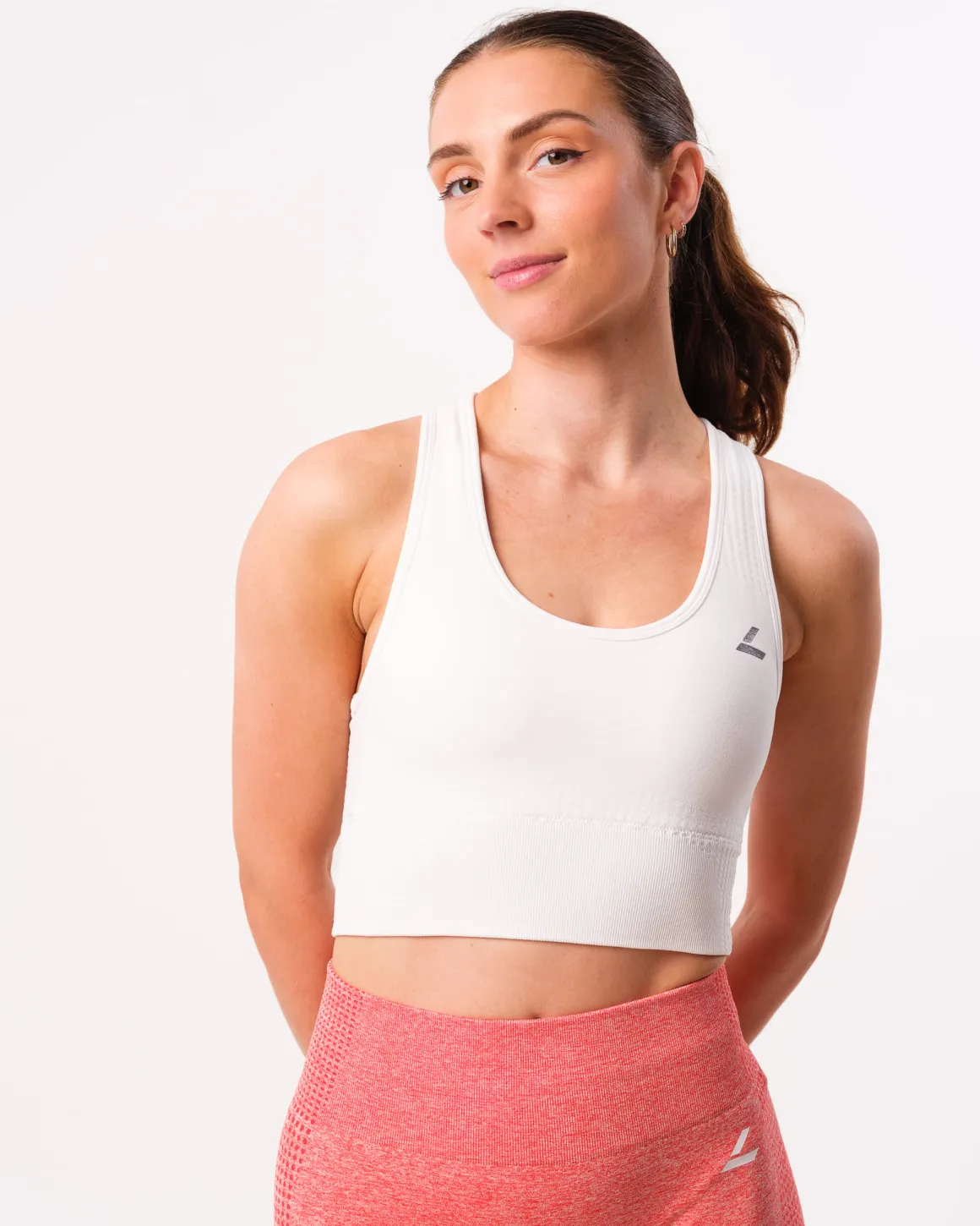 Phase Seamless Bra White