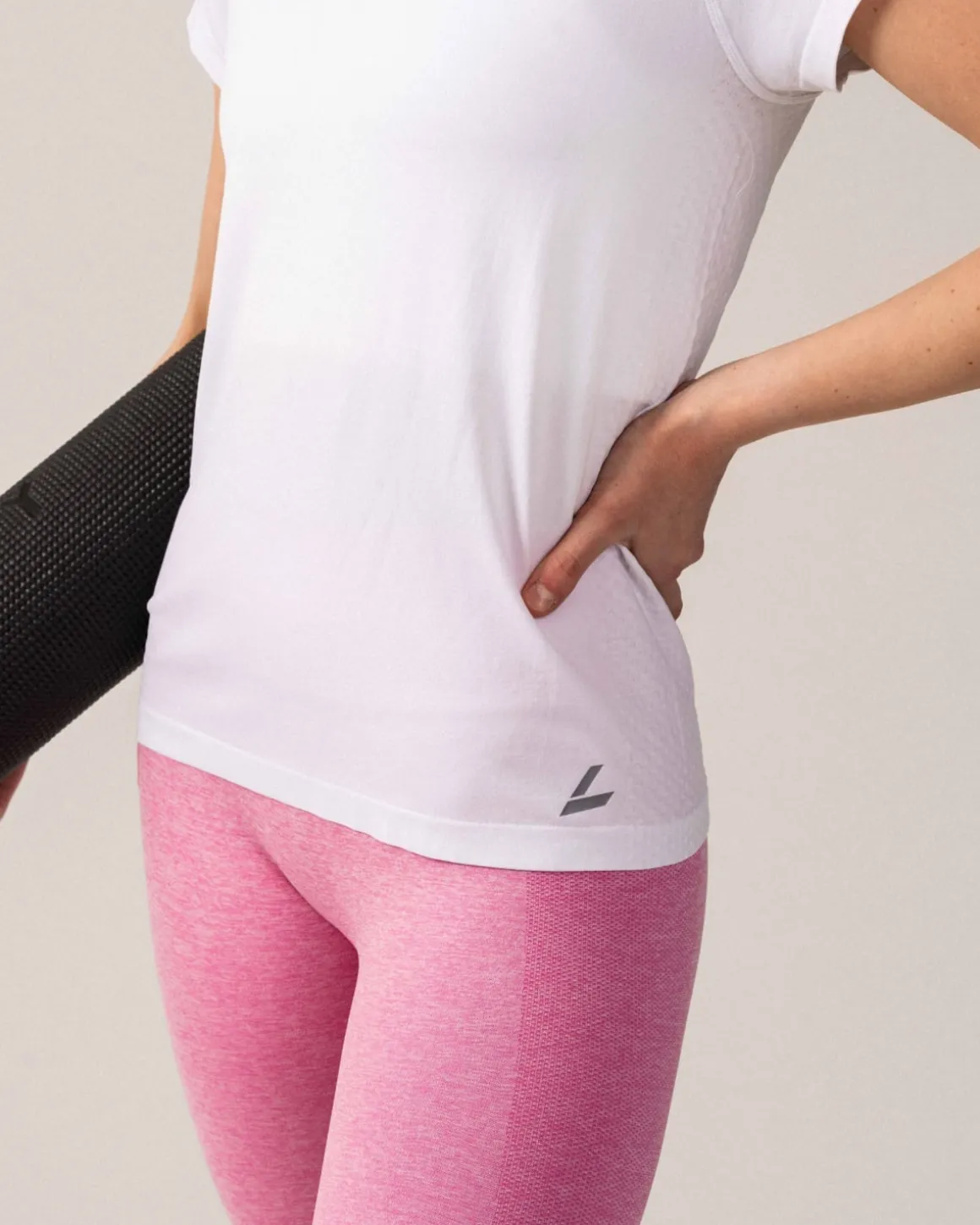 Phase Seamless Light Tee White