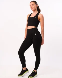 Phase Seamless Tights Black Melange