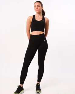 Phase Seamless Tights Black Melange