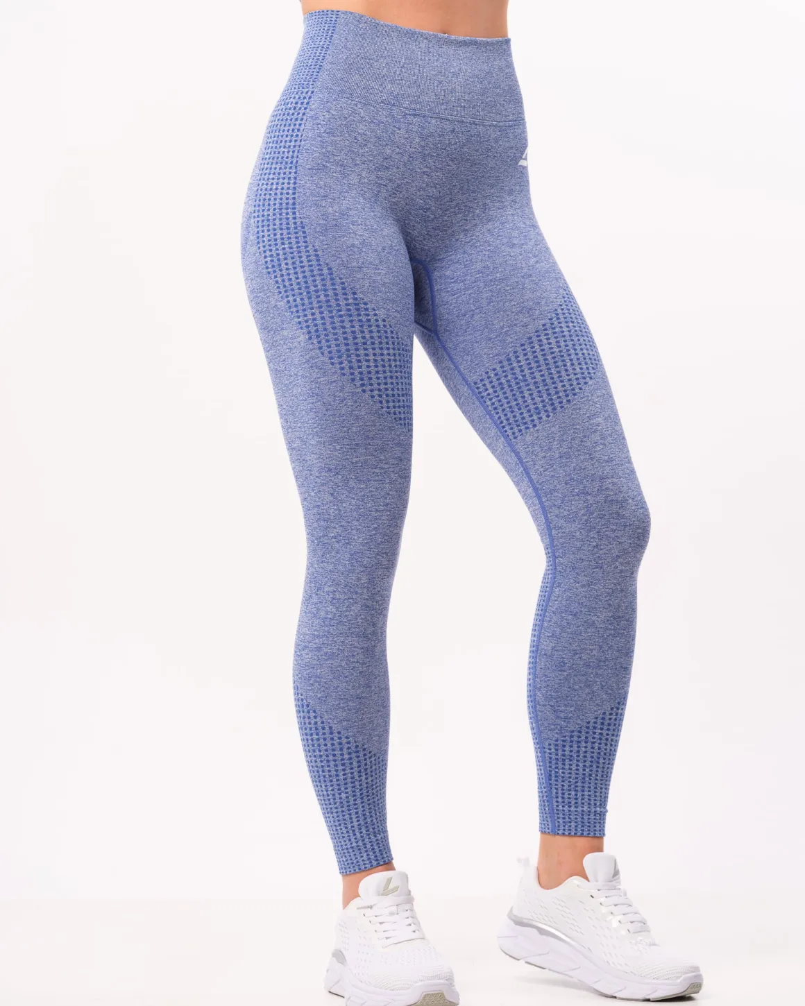 Phase Seamless Tights Blue Lolite Melange