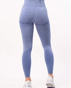Phase Seamless Tights Blue Lolite Melange