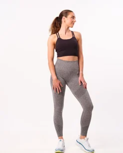 Phase Seamless Tights Grey Shark Marl