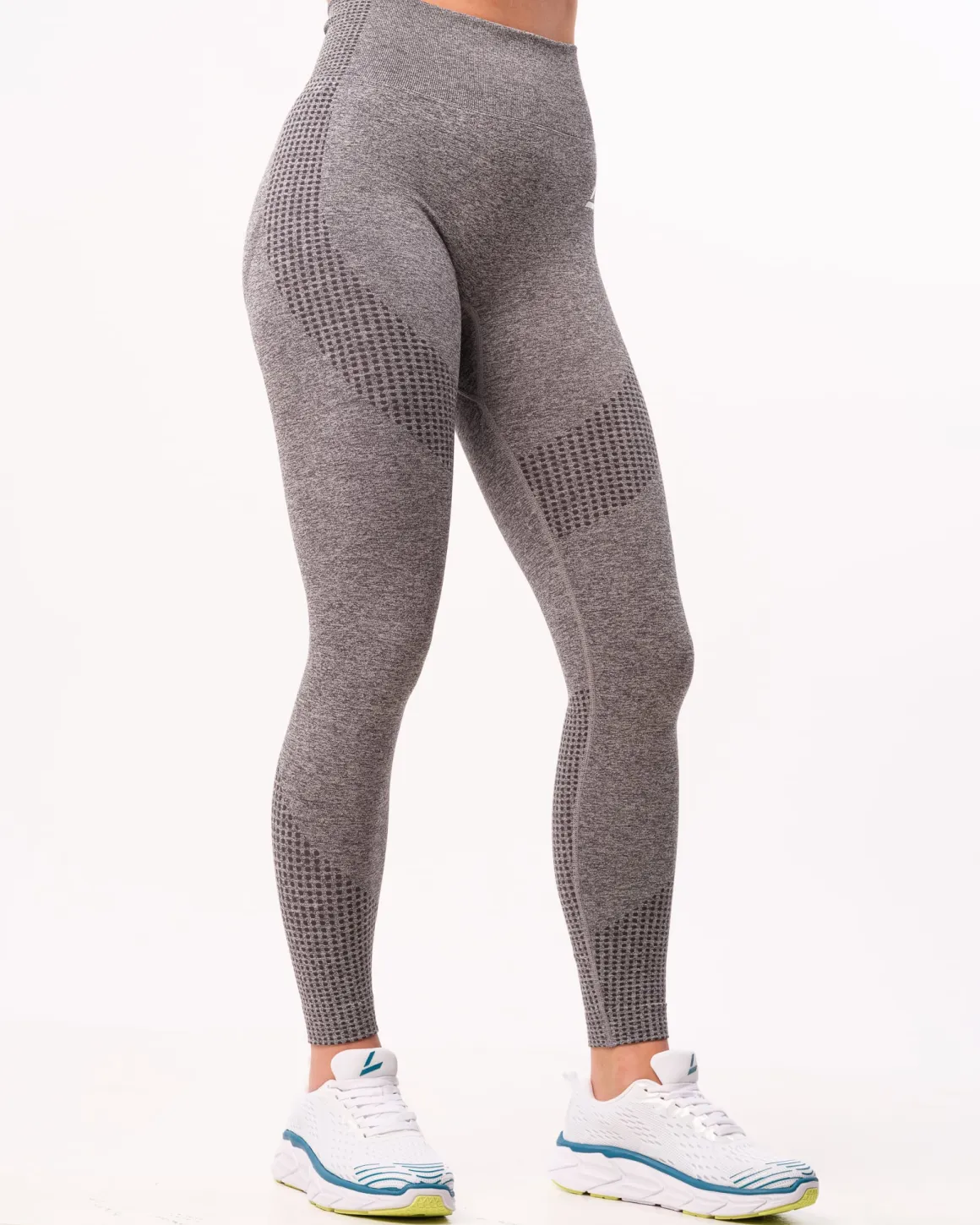 Phase Seamless Tights Grey Shark Marl