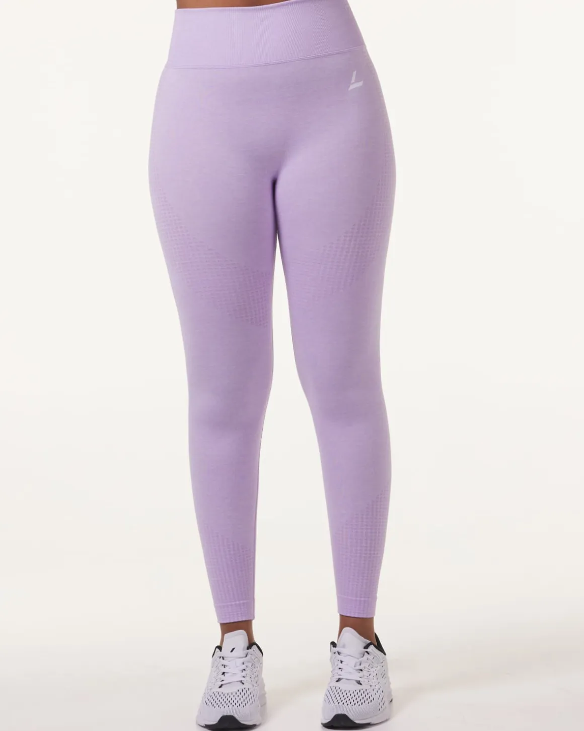 Phase Seamless Tights Lilac Pastel Marl