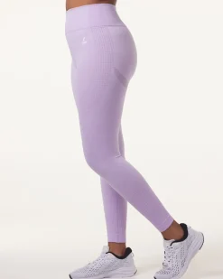 Phase Seamless Tights Lilac Pastel Marl